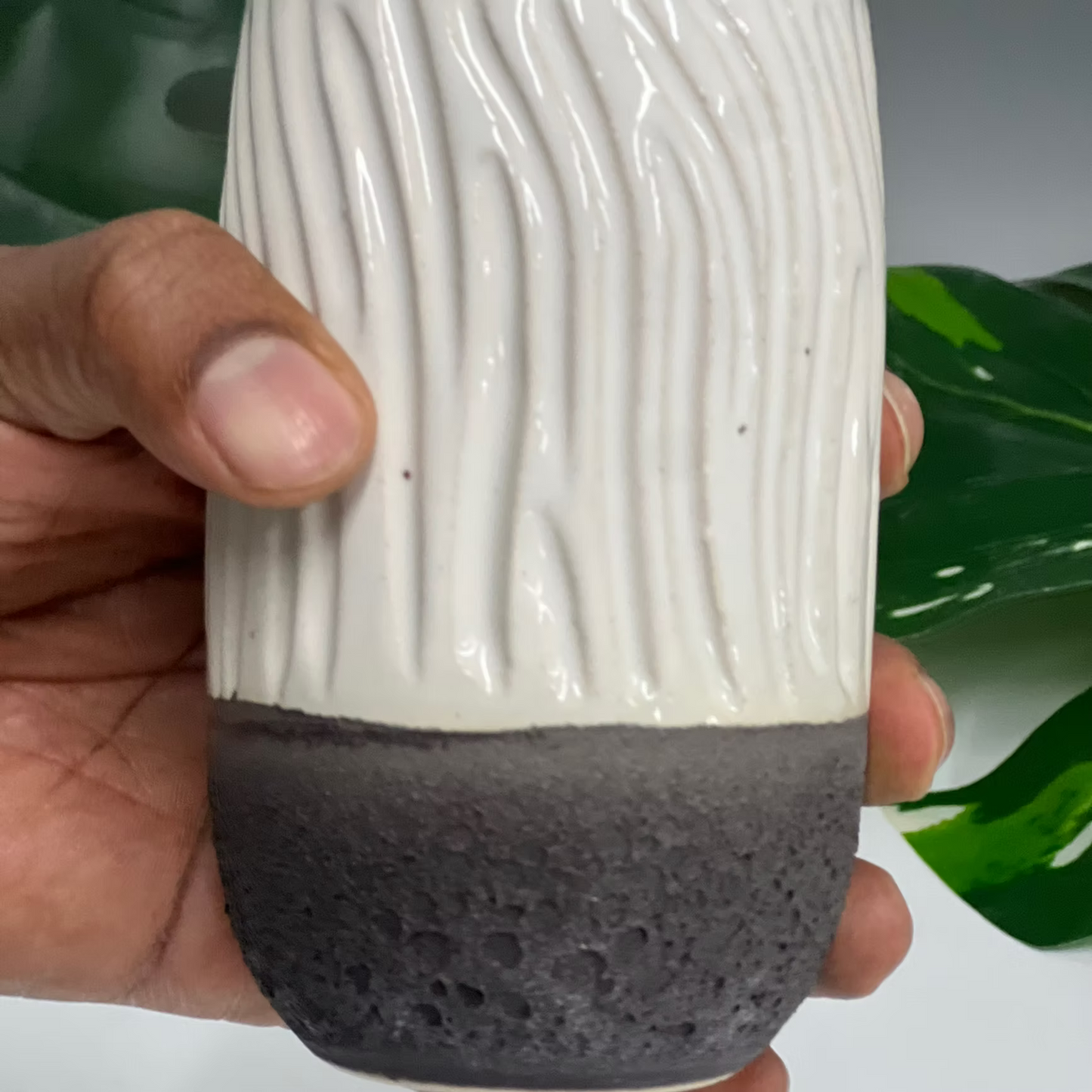 Caught Slippin’ (White) Collab Cups Molly Sanyour Ceramics x Saxton Moore