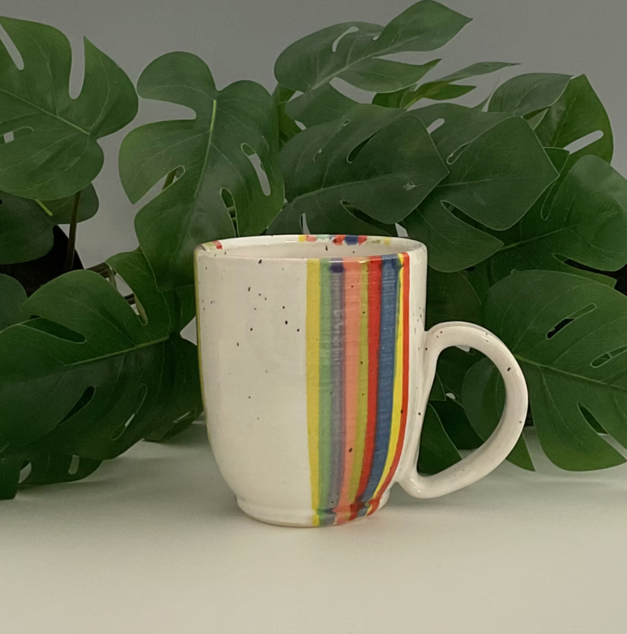 Rainbow Stripe Mug